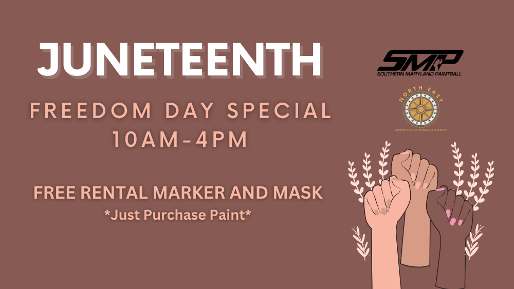 Juneteenth at NEA Paintball